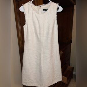 Banana Republic cream dress, size 4.